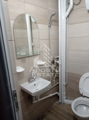 Garsoniera  renovata, 12 mp cu baie proprie, etajul 1, zona Sagului - imagine 3
