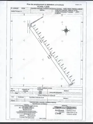 De vanzare, Teren intravilan, 2 fronturi, 6054mp, Clinceni