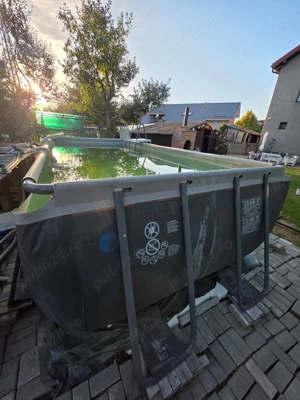 Piscina Intex 274cm *549cm *132 cm 18mc de apa - imagine 2