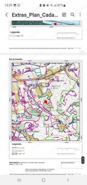 Vând teren extravilan 3 ha Dezmir