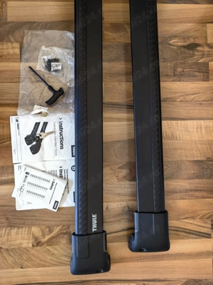 Bare transversale aluminiu Thule Edge WingBar black - Opel Insignia - imagine 2