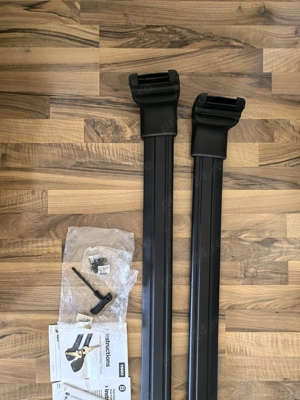 Bare transversale aluminiu Thule Edge WingBar black - Opel Insignia - imagine 6