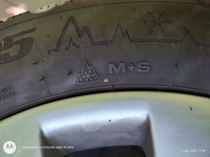 Jante Opel Insignia 225/55 R17 DOT 4022, anvelope Dunlop Winter Sport5 - imagine 6