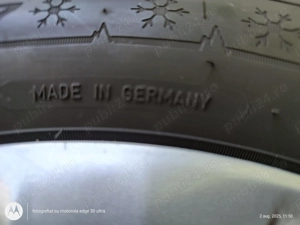 Jante Opel Insignia 225/55 R17 DOT 4022, anvelope Dunlop Winter Sport5 - imagine 5