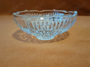 Vechi - Scrumiera mare confectionata din semicristal - veche - imagine 3