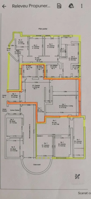 Apartament 2 camere cu terasa 55 mp negociabil  - imagine 4