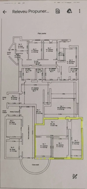 Apartament 2 camere cu terasa 55 mp negociabil  - imagine 6