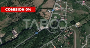 Investitie imobiliara Teren 14100 mp cu PUZ si PUD aprobat in Cisnadie