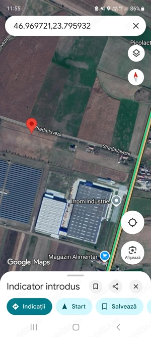 Oferta speciala! Teren intravilan Iclod  2500  mp