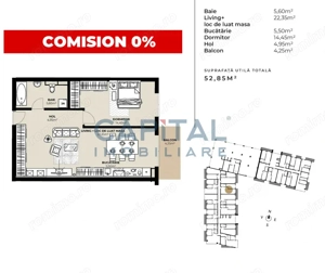 Apartament 2 camere – Marasti, bloc nou în construcție