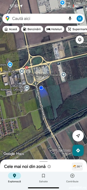 Teren extravilan centura sud(Ghiroda) - imagine 9