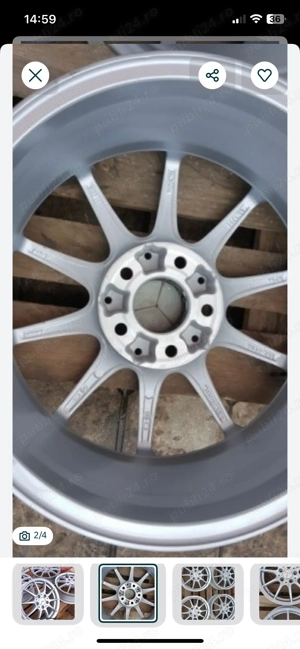 Jante mercedes cu anvelope noi - imagine 2