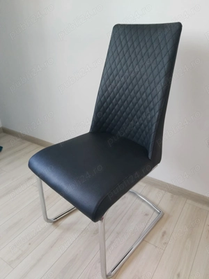 Scaune din piele, 4 bucăți !