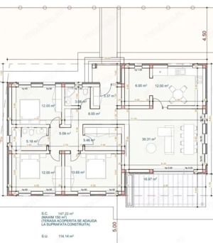 Casa plan parter in Cornesti - Miroslava - imagine 6