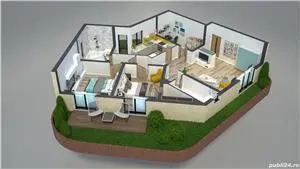 Apartament imobil nou 4 camere