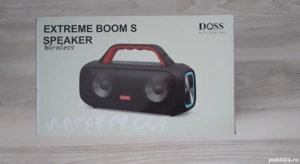 B O X Ă wireless,bluetoth,stick,usb,card sd,power 60 w,produs nou - imagine 4
