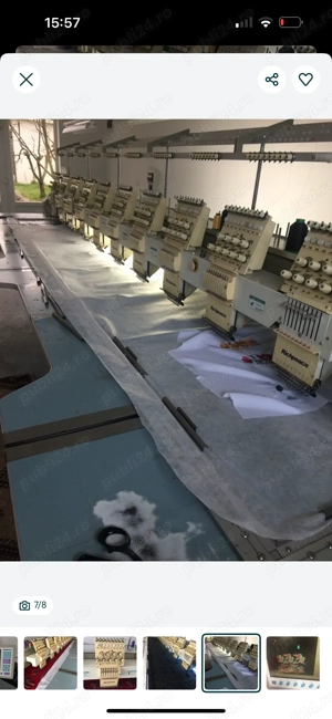 Masina de brodat industriala - imagine 2