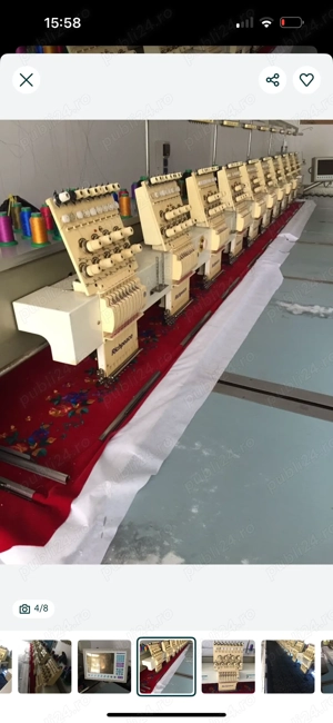 Masina de brodat industriala - imagine 5