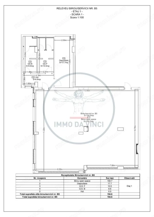 Spatii birouri 142mp si 194mp Marasti Iulius Mall finisaje la cerere - imagine 3