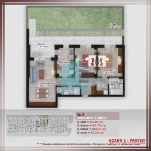 3 Camere Cu Gradina,Super Oferta,Pallady-Nicolae Teclu,Metrou