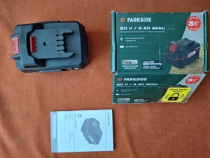 Acumulator inteligent 20 V, capacitate 4 A, Parkside - imagine 4