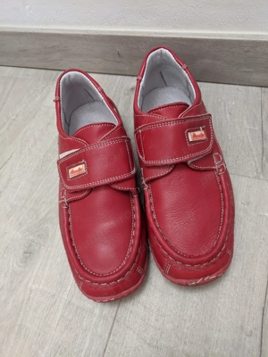 Pantofi piele Marelbo rosi, mar 31