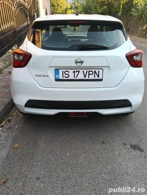 Nissan micra.2017,alb perlat . e6.! - imagine 3