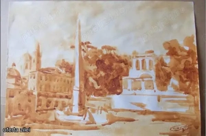 Obeliscul Flaminio (Roma) - lucrare semnata