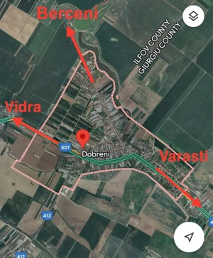 Teren Intravilan Dobreni Giurgiu 1,050mp - imagine 3