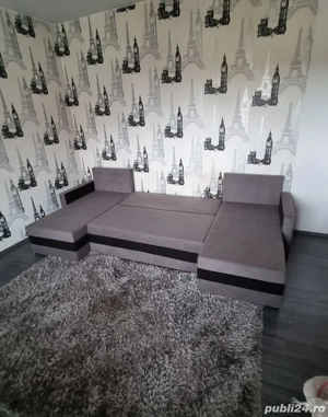 Canapea in forma de U, 138 cm l 285 cm L