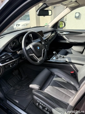 BMW X5 xDrive40d F15   313 CP   2016   Night Vision   Suspensie pe aer   Full dotări   1 proprietar - imagine 5