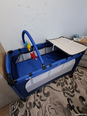 pătuț bebe + port bebe