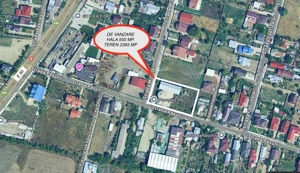 Oportunitate de investitie (Hala si teren)