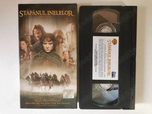 caseta video VHS Stapanul inelelor Fratia inelului The Lord of the Rings 2001