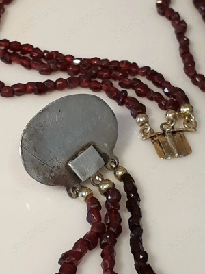 Colier aur și argint biedermeier 