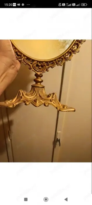 Oglinda antika bronz de masa