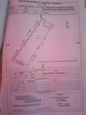 Teren intravilan 3750mp deschidere 36,87 Dolj Craiova  - imagine 2