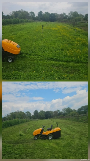 Tractoraș gazon Stiga Royal 16 CP + tăvălug