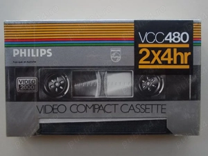 Caseta PHILIPS video 2000 vcc 120 si vcc 480 originala ,tape sigilata - imagine 4