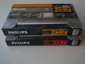 Caseta PHILIPS video 2000 vcc 120 si vcc 480 originala ,tape sigilata - imagine 2