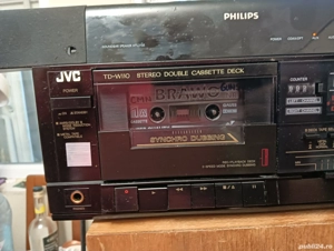 Dublu Deck JVC TC-W110 stereo
