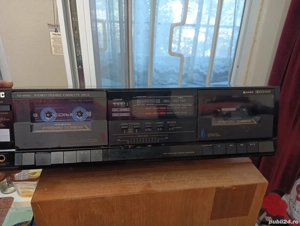 Dublu Deck JVC TC-W110 stereo