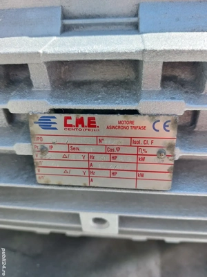 vând motor trifazic  - imagine 2
