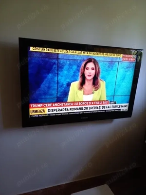 Televizor SAMSUNG TRUESURROUND XT,made in SLOVACIA,Diagonala 102,Telecomada,prospecte,sistem fixare - imagine 2