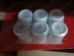 Vand cani albe capacitate 250 ml - 120 de bucati