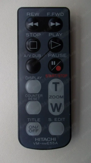 Telecomanda HITACHI VM-rme55a VT-rm723e diverse modele  - imagine 2