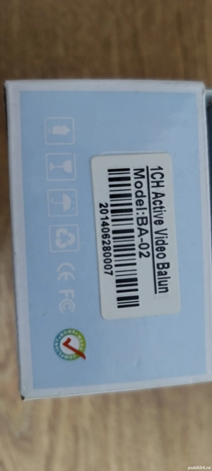 Video balun activ și video balun pasiv - imagine 5