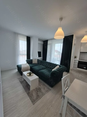 Proprietar închiriez apartament lux 2camere 58 mp cu garaj Torontal zona foarte buna  - imagine 9