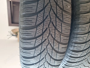 4 cauciucuri de iarna 175 65 15 cu jante de aliaj de toyota yaris montate și echilibrate  - imagine 2