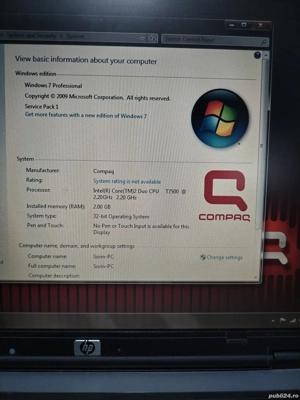 Laptop HP Compaq  - imagine 2